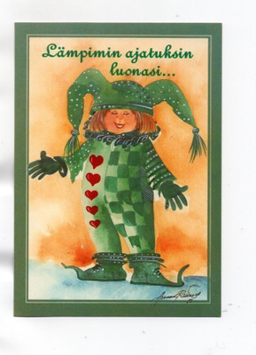 Anna Rinne °°Lämpimin ajatuksin luonasi...°° -KORTTI