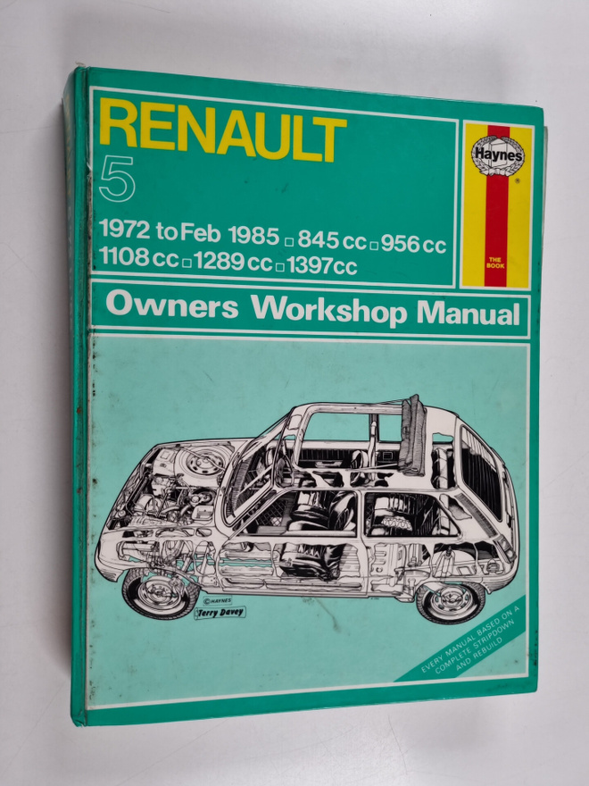 Peter G. Strasman : Renault 5 : 1972 to 1985 : owners wor...