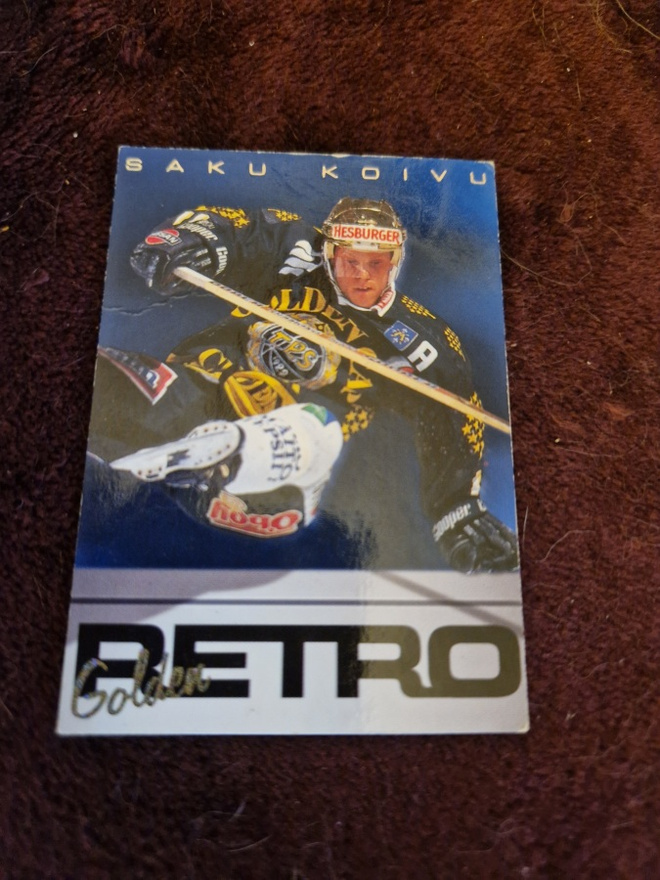 1996-97 Golden Retro blues, Saku Koivu