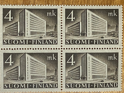 YLEISMERKKI POSTITALO 4MK NELIÖ**