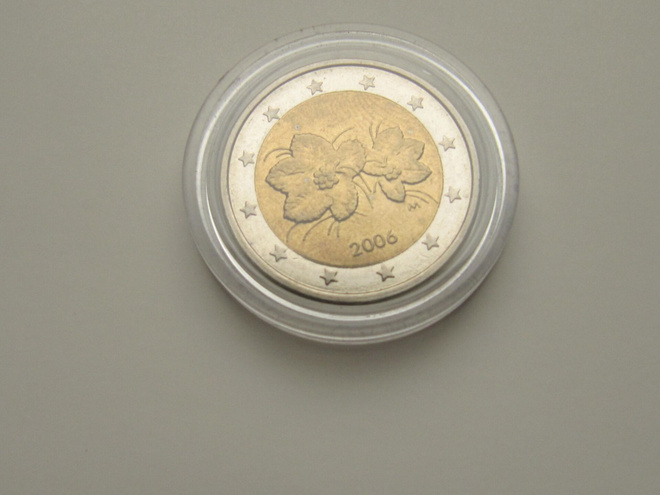 Suomi 2€ 2006 Väärä kartta