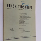 Finsk tidskrift H. 3-4 1973 - pikkukuva 1