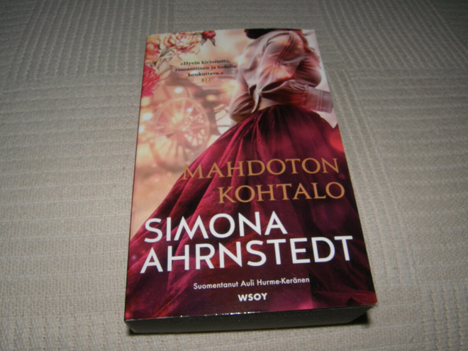 Simona Ahrnstedt Mahdoton kohtalo  -nid