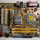 LGA775-emolevy Asus P5KPL-VM, Asuksen tehdaskunnostama - pikkukuva 1