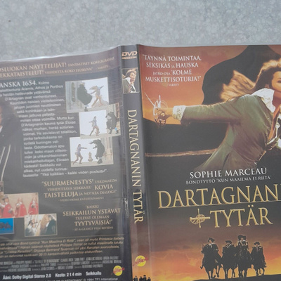 Dartagnanin tytär dvd,atlantic