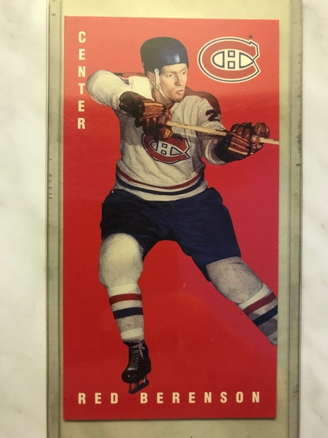 1994-95 Parkhurst Tall Boys Red Berenson Montreal #80
