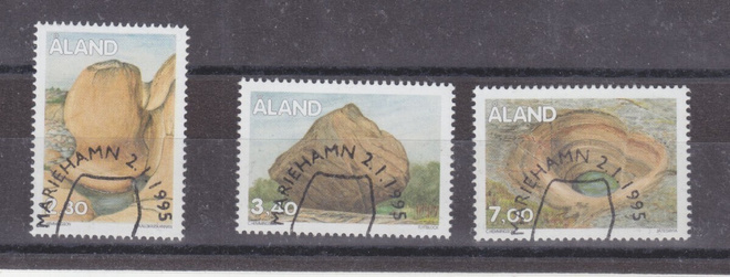 Åland 1995 Geologia sarja ep. leimalla