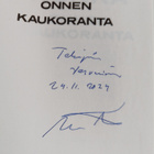 Matti Rönkä : Onnen kaukoranta (signeerattu, tekijän omiste) - pikkukuva 3