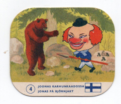 Kahvilappu AAA n:o 4 JOONAS KARHUNKAADOSSA