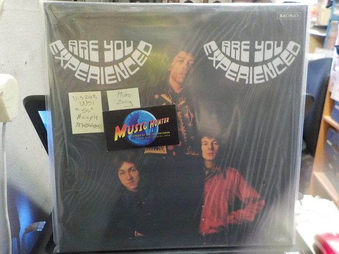 JIMI HENDRIX ARE YOU EXPERINCED U.S -2013 MONO 200g UUSI LP