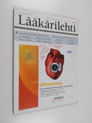 Suomen lääkärilehti 30-32/2001