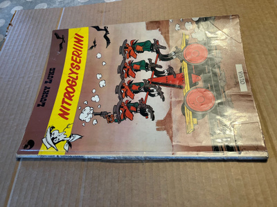 LUCKY LUKE NITROGLYSERIINI KIRJASTOPOISTO