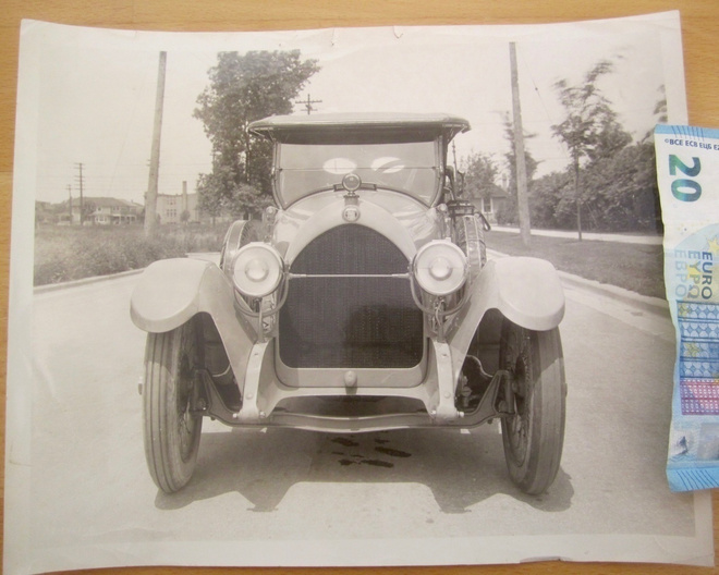 VANHA Valokuva UPEA Auto Revere 1900-l 18 x 24 cm.
