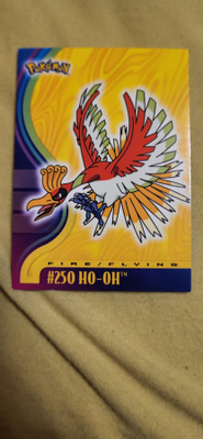 Ho-oh #250 Pokemon 2001 Topps Johto Champions card
