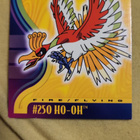 Ho-oh #250 Pokemon 2001 Topps Johto Champions card - pikkukuva 1