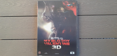 DVD: My Bloody Valentine 2D + 3D + 4 kpl 3D laseja (2009)