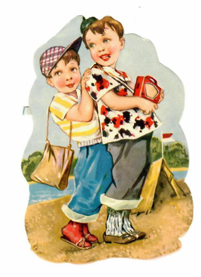 PZB 1371 - Trendikäs retro nuorisopari - Harvinainen!!!