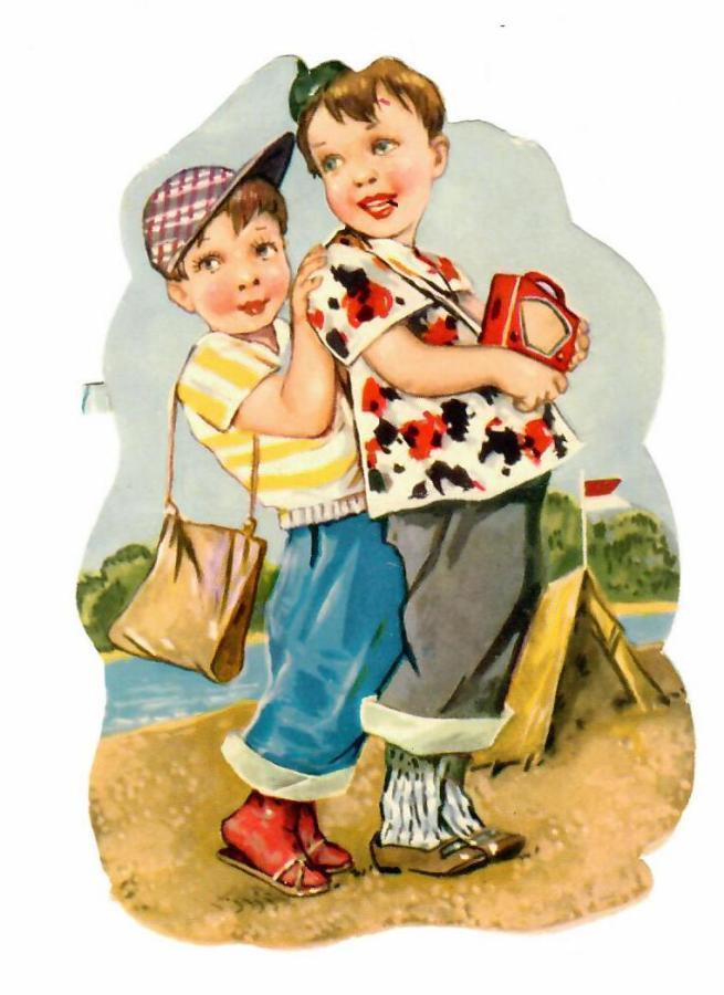 PZB 1371 - Trendikäs retro nuorisopari - Harvinainen!!!