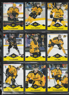 saipa peruskortit+peruserkkarit Team Setti Blueline 26-27