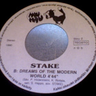 STAKE :: GOING NOWHERE/DREAMS OF MODERN WORLD:VINYYLI 7"1990 - pikkukuva 4
