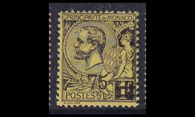 Monaco 71 * Prinssi Albert I 75/1 Fr (1924)