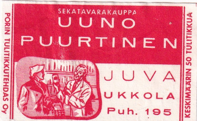 Juva, Ukkola, Uuno Puurtinen   b581