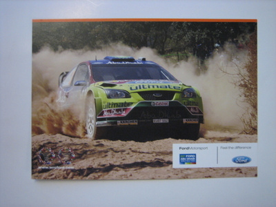 Ford rallikortti 24 E: Ford Focus - Mikko Hirvonen