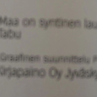 Timo K. Mukka - Maa on syntinen laulu • Tabu (sid.) - pikkukuva 2