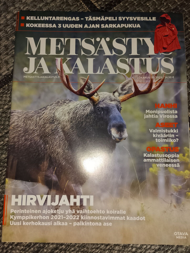Metsästys ja kalastus 10/2022