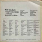 (LP) Ray Charles – Modern Sounds In Country And Western Mus - pikkukuva 2