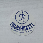 Kolmas Palma-viesti Hämeenlinna - Lahti 18.04.1971 tarra. - pikkukuva 1