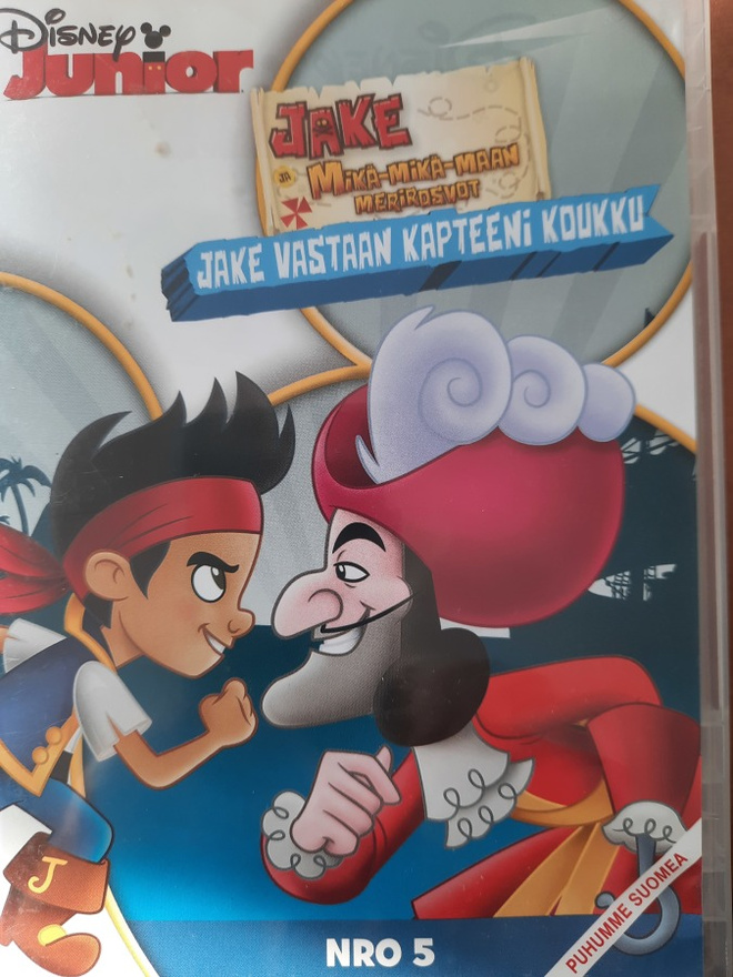 JAKE VASTAAN KAPTEENI KOUKKU DVD SUOMIPUHE
