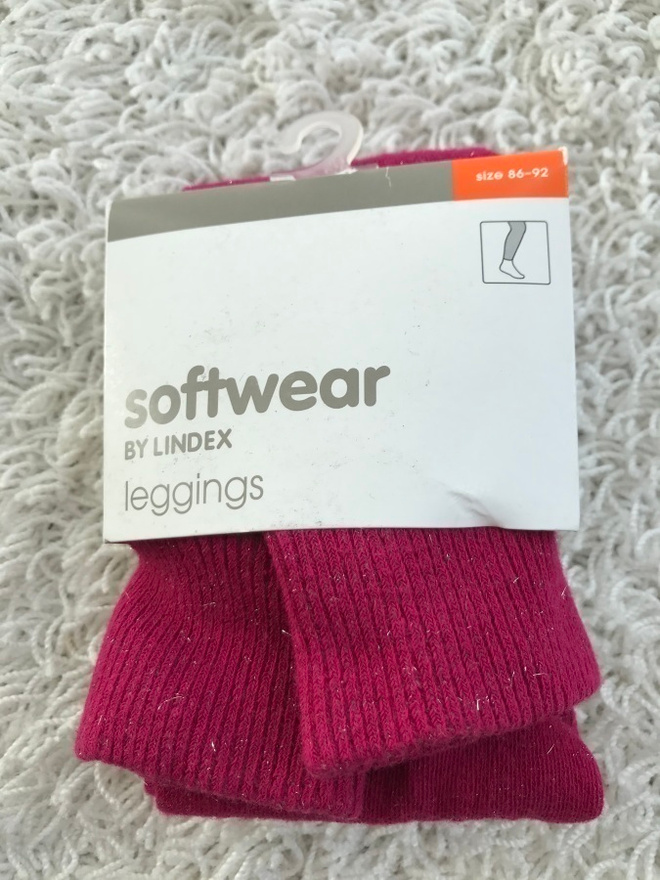 Uudet Lindex neulelegginsit koko 86/92 cm