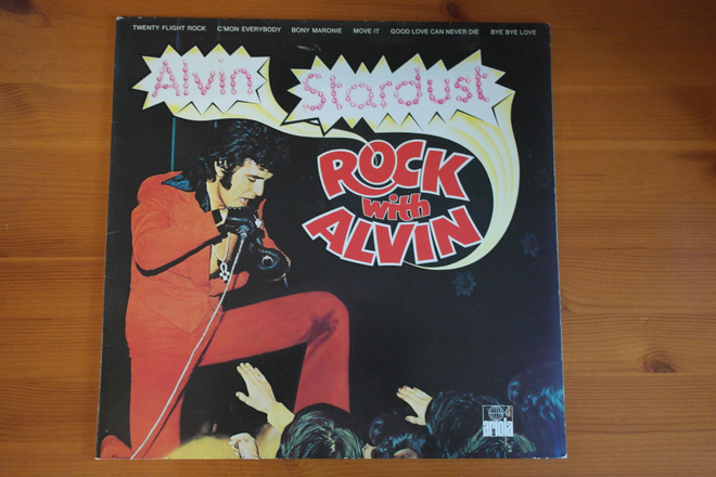 Alvin Stardust:Rock with Alvin LP