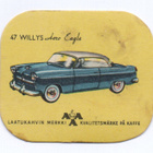 Kahvilappu AAA n:o 47 WILLYS Aero Eagle - pikkukuva 1