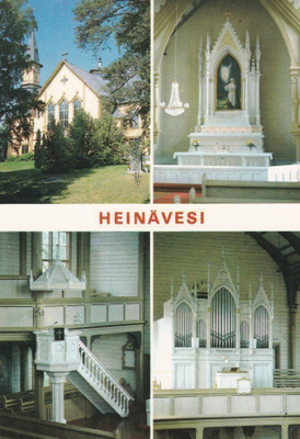 KIRKKOKORTTI - HENÄVEDEN KIRKKO - 1