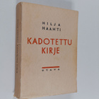 Hilja Haahti : Kadotettu kirje - pikkukuva 1
