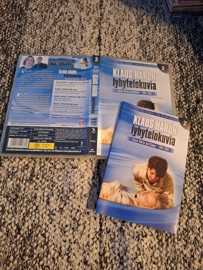 Klaus Härön Lyhytelokuvia 1994-2005 + Kansilehtinen