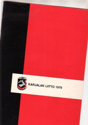 Karjalan Liitto, vuosikertomukset, 1979 ja 1982.