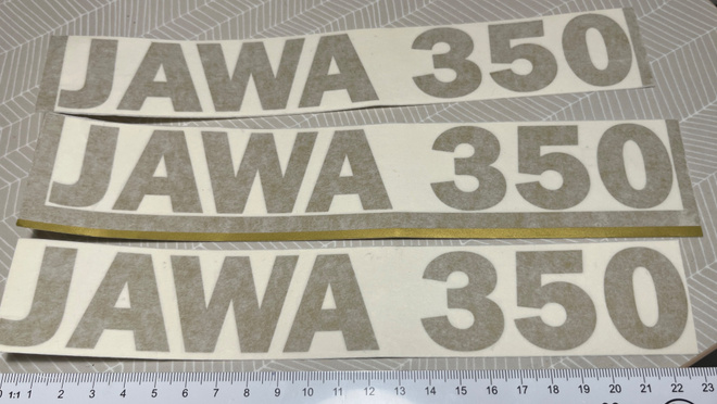 Jawa 350 tarrat 3kpl