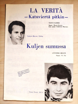 La verità - Katuviert' pitkin - / Kuljen sumussa