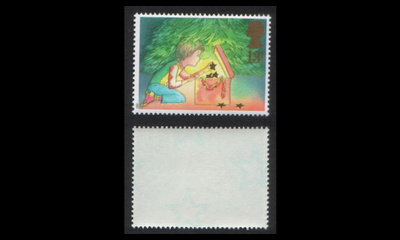 Iso-Britannia 1126II ** Joulu – sininen tähti (1987)