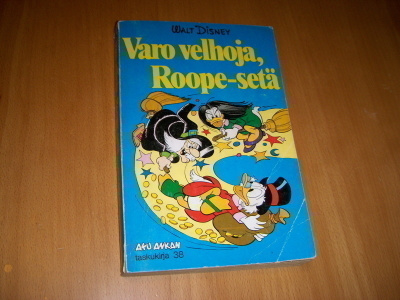 AA taskukirja 38 Varo velhoja, Roope-setä 1.painos