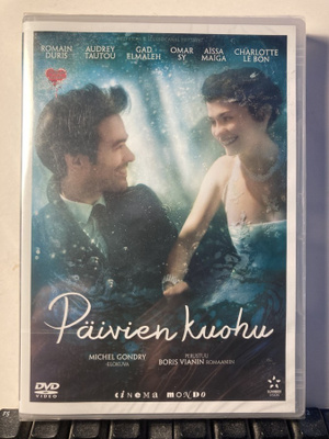 PÄIVIEN KUOHU, DVD, Gondry, Tautou, Duris, muoveissa
