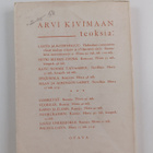 Arvi Kivimaa : Omenapuu lumessa : runoja - pikkukuva 2