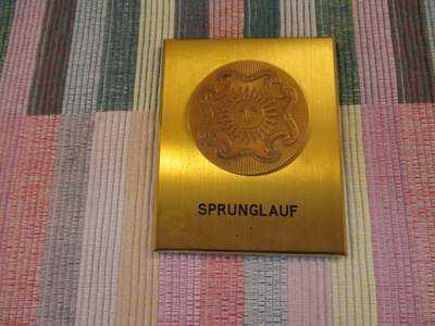Sprunglauf 1957 Schweiz Ski.ST Moritz.Meisterschaften .