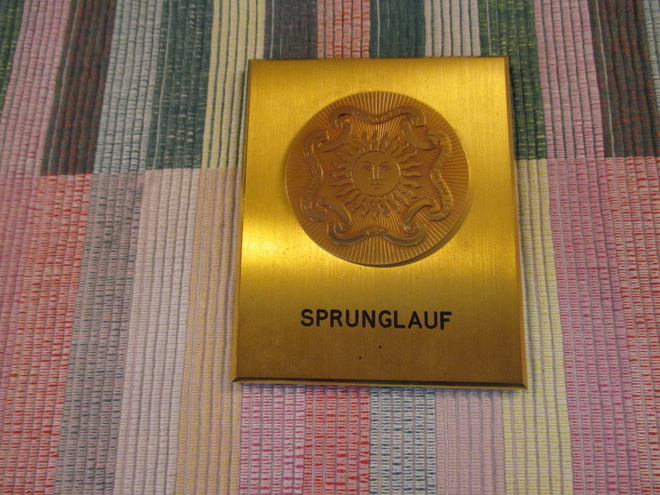 Sprunglauf 1957 Schweiz Ski.ST Moritz.Meisterschaften .