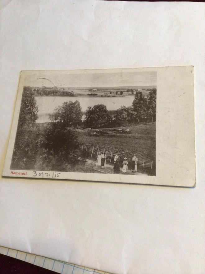 Haapavesi  kulkenut 1900-luvun alussa