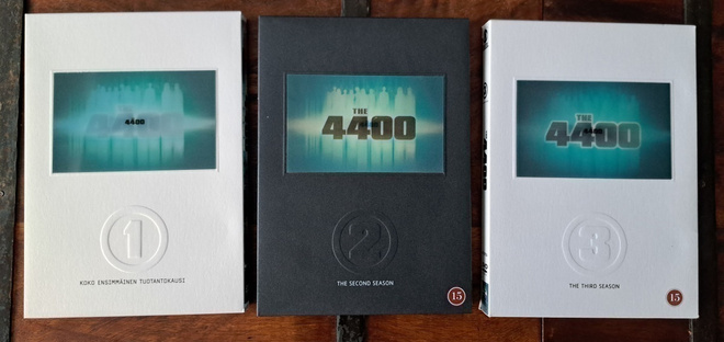 4400 TV-sarja kaudet 1-3 DVD