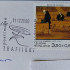 Rudolf Koivun joulukortin up, Trafiikki-Museon leimalla 2000 - pikkukuva 3